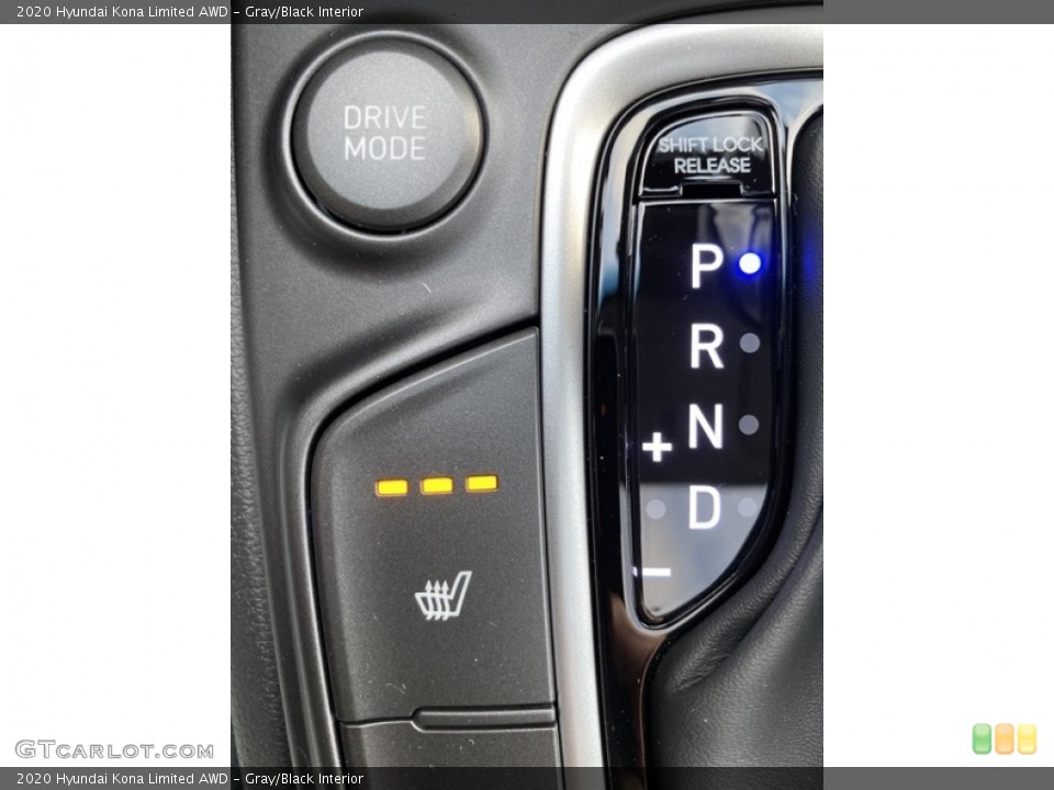 Gray/Black Interior Transmission for the 2020 Hyundai Kona Limited AWD #136156359