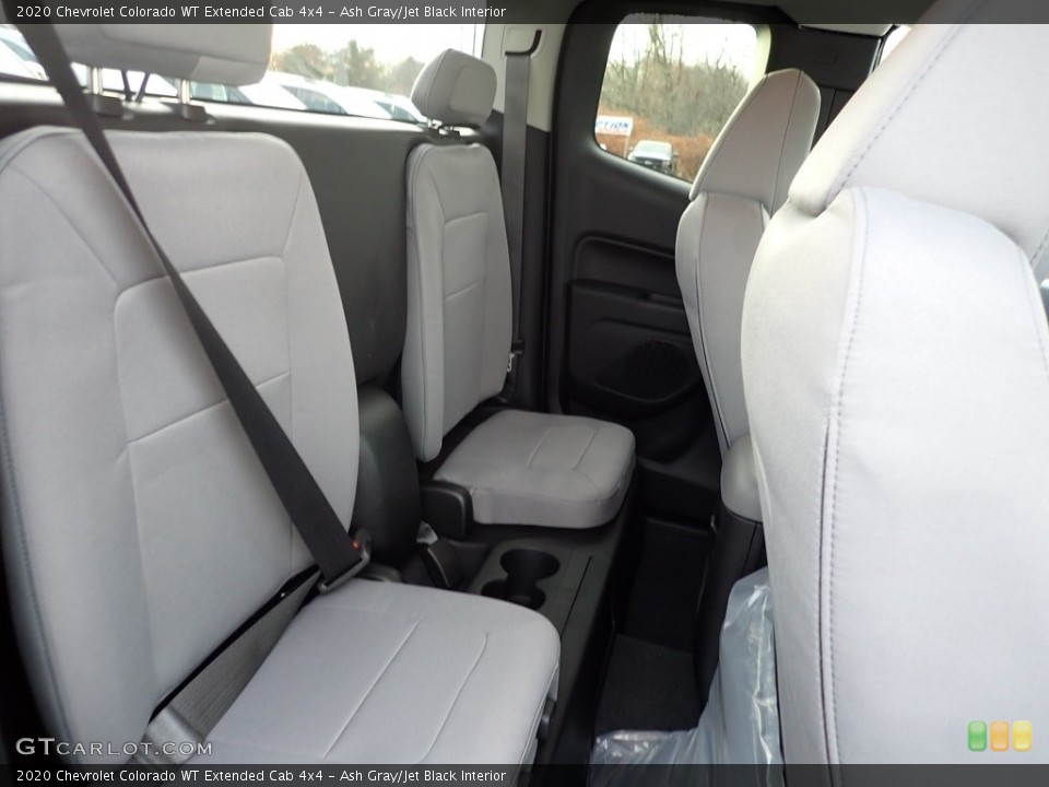 Ash Gray/Jet Black Interior Rear Seat for the 2020 Chevrolet Colorado WT Extended Cab 4x4 #136157025