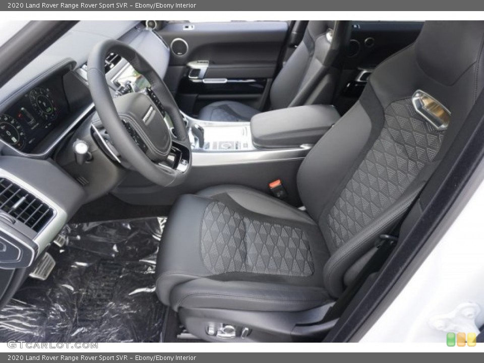 Ebony/Ebony Interior Photo for the 2020 Land Rover Range Rover Sport SVR #136163312
