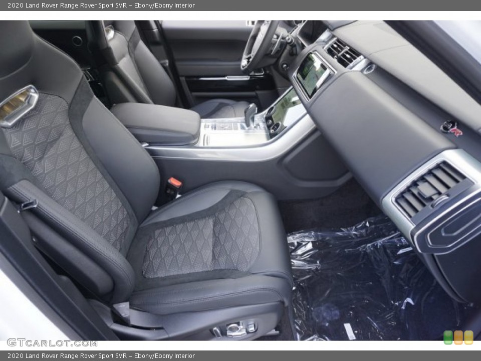 Ebony/Ebony Interior Front Seat for the 2020 Land Rover Range Rover Sport SVR #136163339