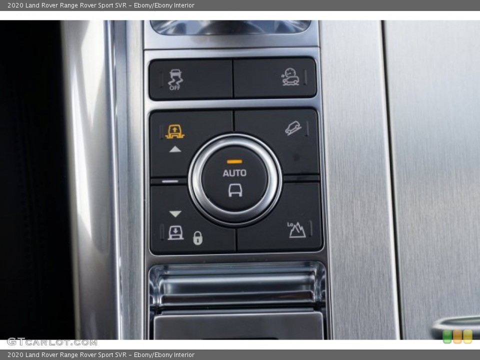 Ebony/Ebony Interior Controls for the 2020 Land Rover Range Rover Sport SVR #136163489