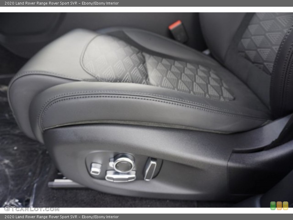 Ebony/Ebony Interior Front Seat for the 2020 Land Rover Range Rover Sport SVR #136163531