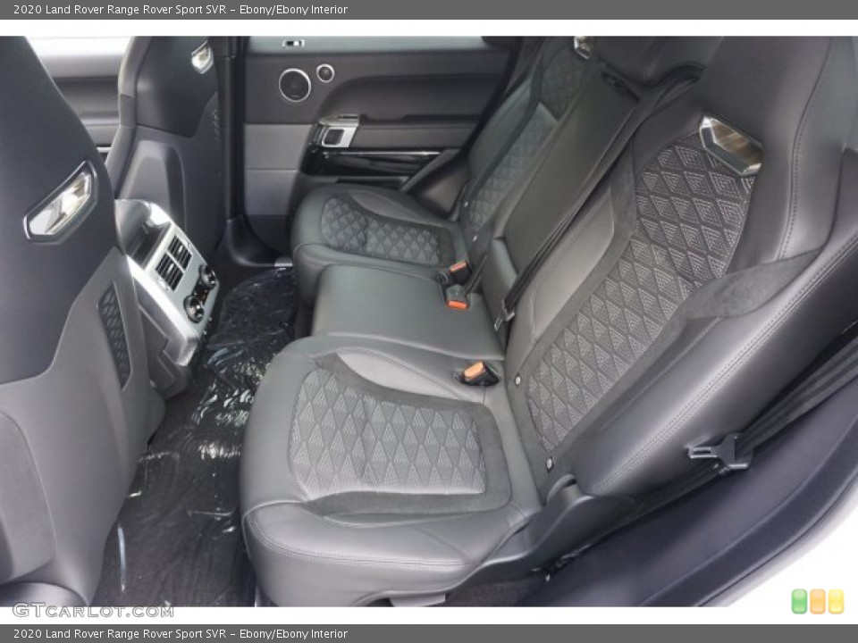 Ebony/Ebony Interior Rear Seat for the 2020 Land Rover Range Rover Sport SVR #136163618