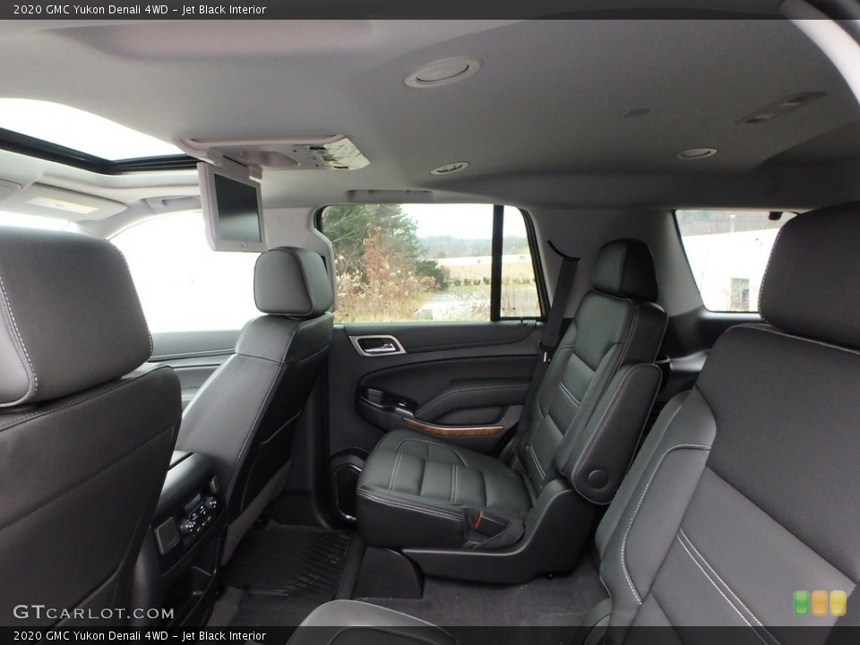 Jet Black Interior Rear Seat for the 2020 GMC Yukon Denali 4WD #136164005