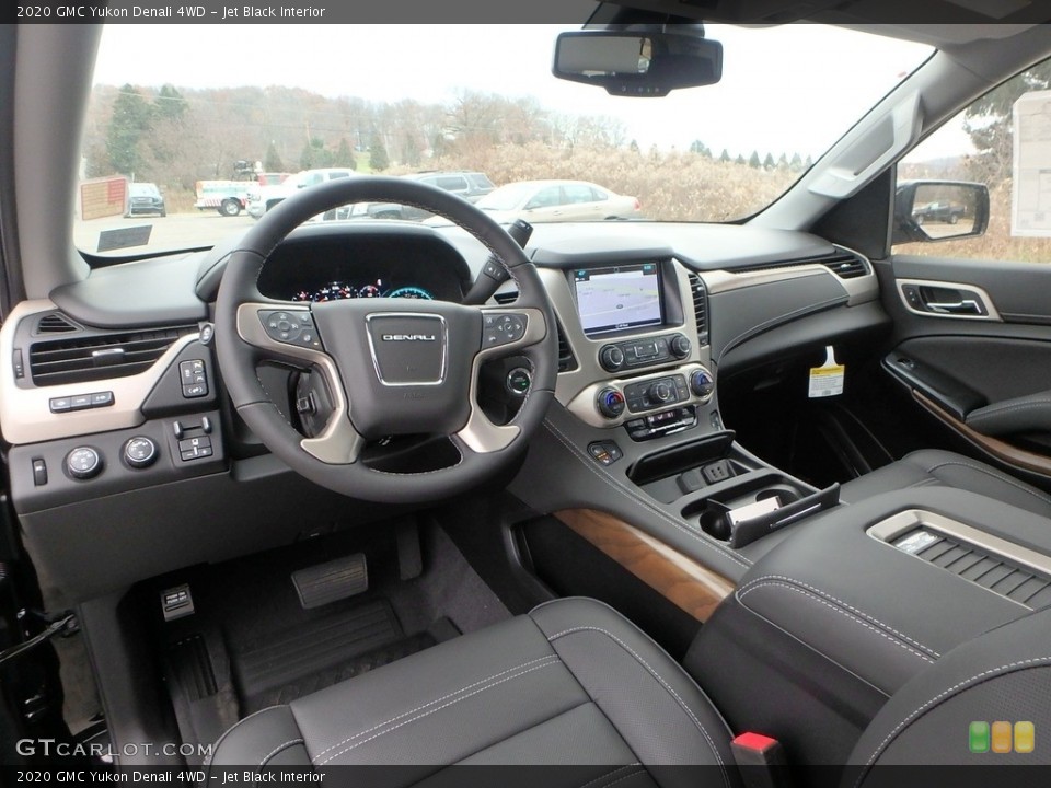Jet Black Interior Photo for the 2020 GMC Yukon Denali 4WD #136164026