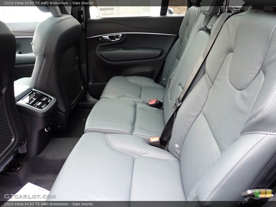 Slate Interior Rear Seat for the 2020 Volvo XC90 T6 AWD Momentum #136166516