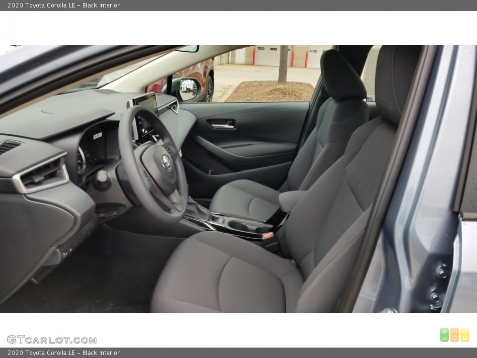 Black Interior Photo for the 2020 Toyota Corolla LE #136175777