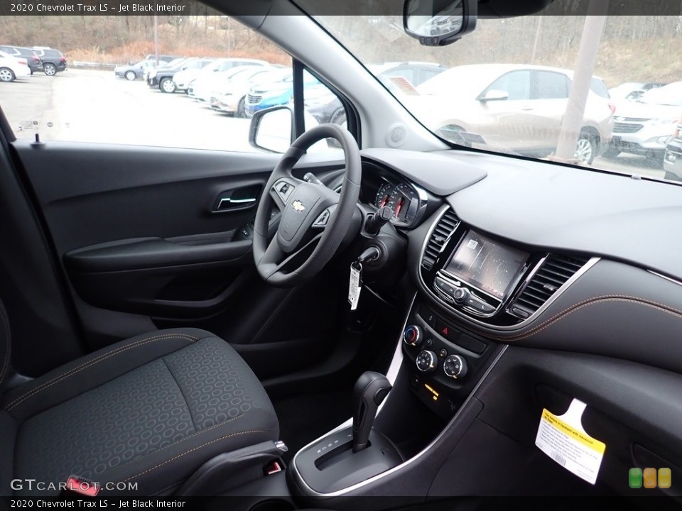 Jet Black Interior Dashboard for the 2020 Chevrolet Trax LS #136180645