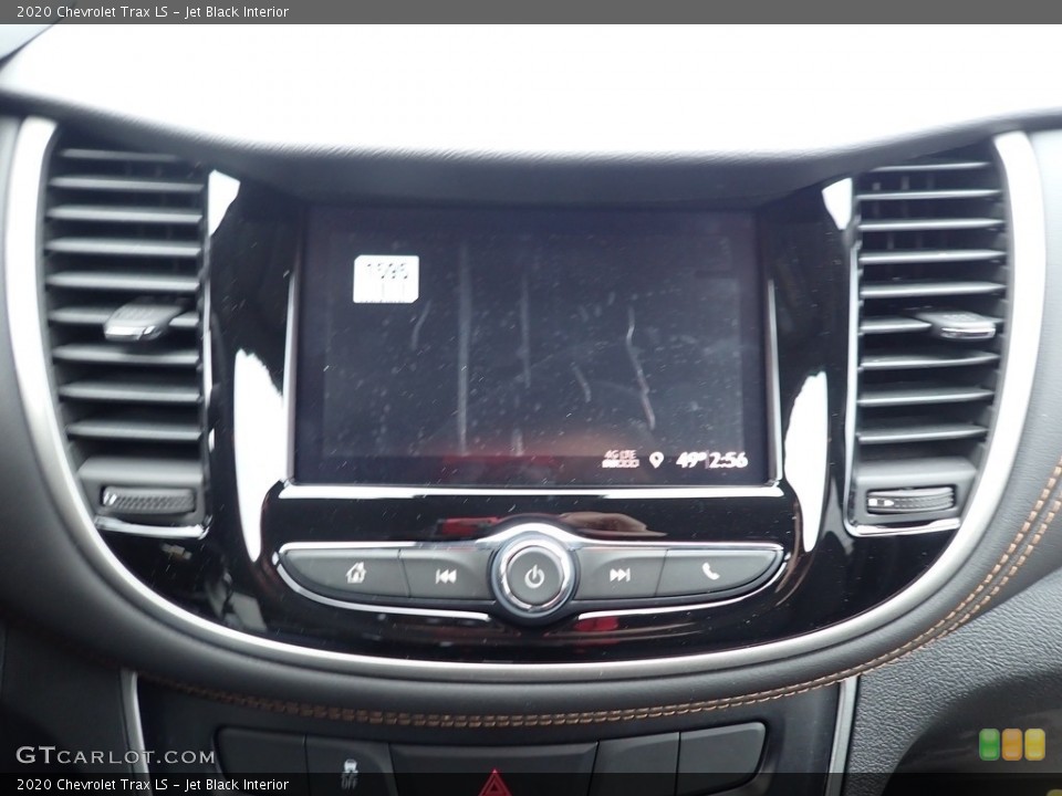 Jet Black Interior Controls for the 2020 Chevrolet Trax LS #136180795