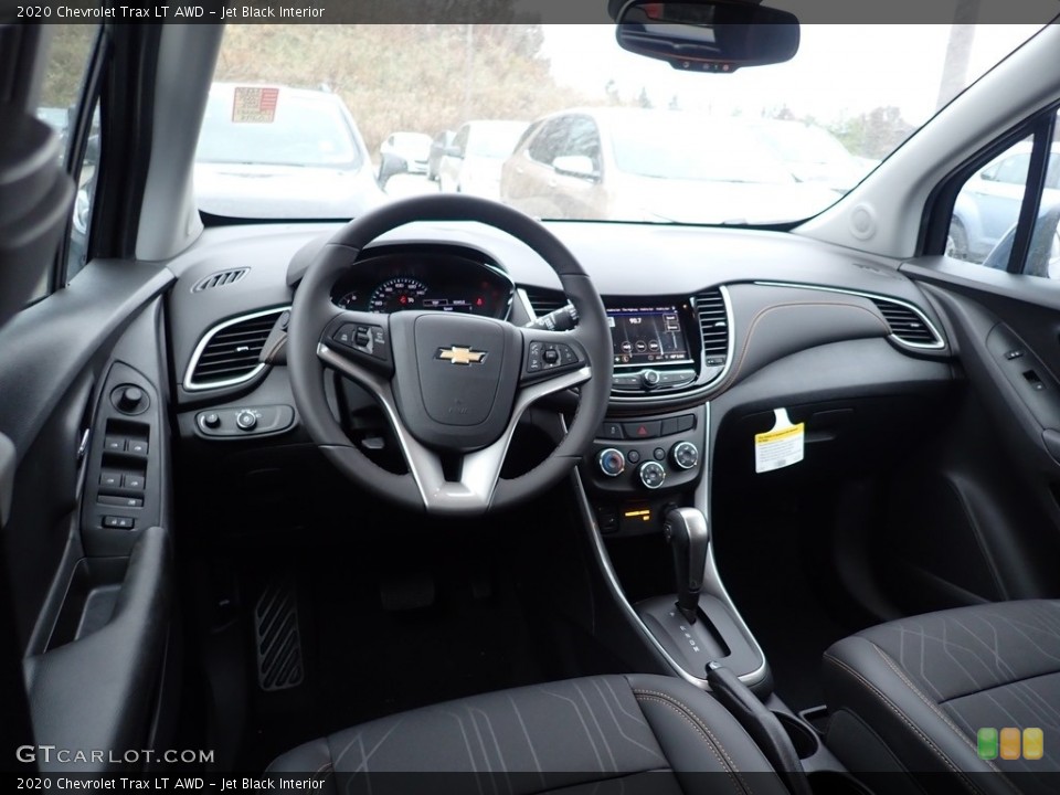 Jet Black Interior Front Seat for the 2020 Chevrolet Trax LT AWD #136181254