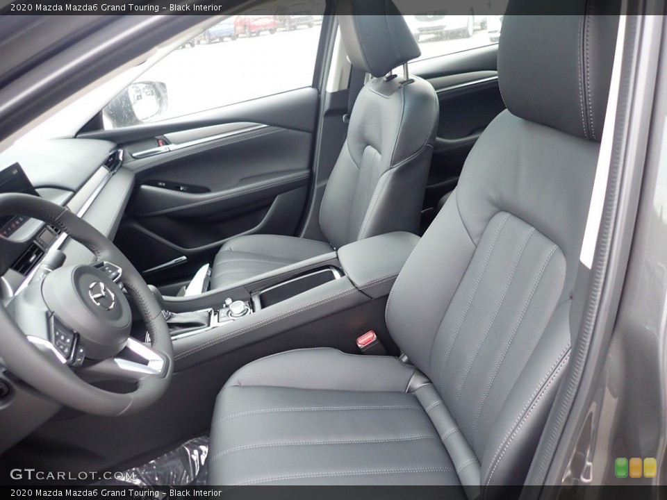 Black Interior Front Seat for the 2020 Mazda Mazda6 Grand Touring #136181674