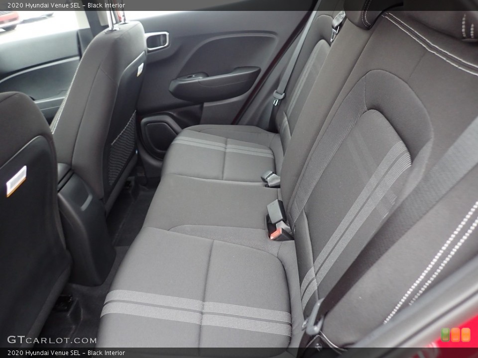 Black Interior Rear Seat for the 2020 Hyundai Venue SEL #136183555