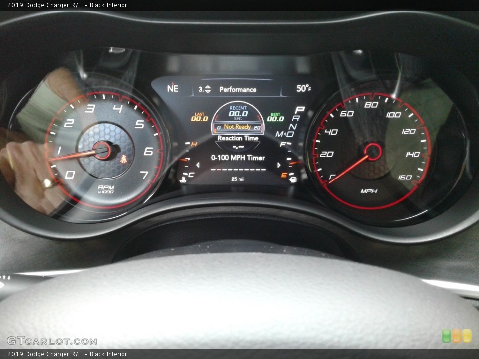 Black Interior Gauges for the 2019 Dodge Charger R/T #136183906