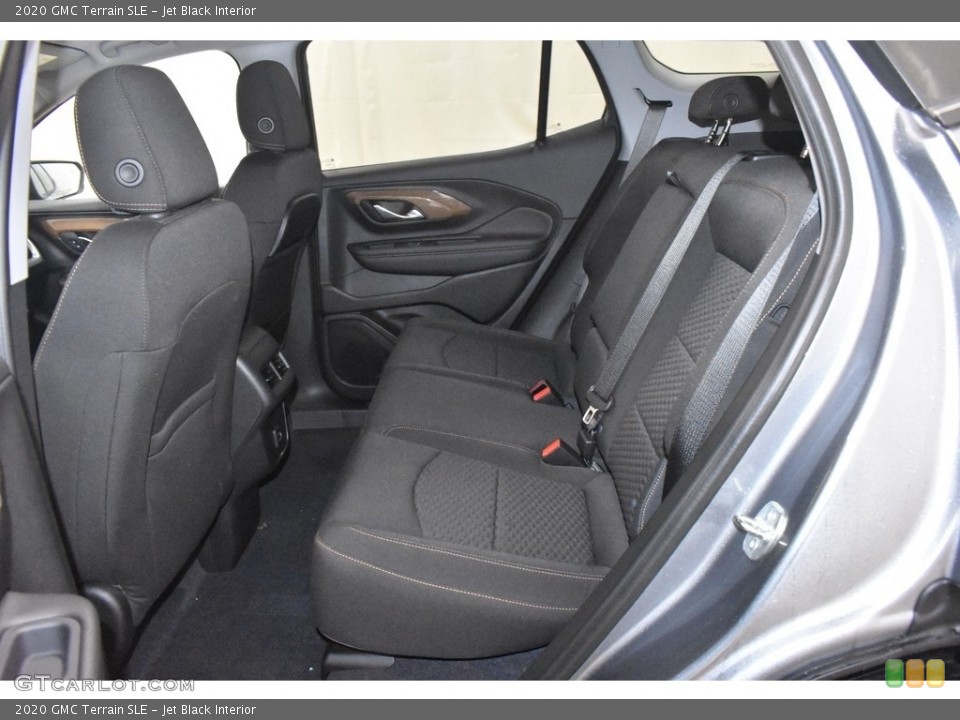 Jet Black Interior Rear Seat for the 2020 GMC Terrain SLE #136185040