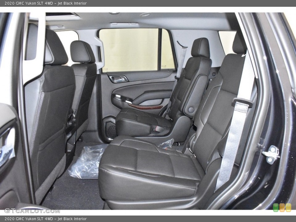 Jet Black Interior Rear Seat for the 2020 GMC Yukon SLT 4WD #136185352