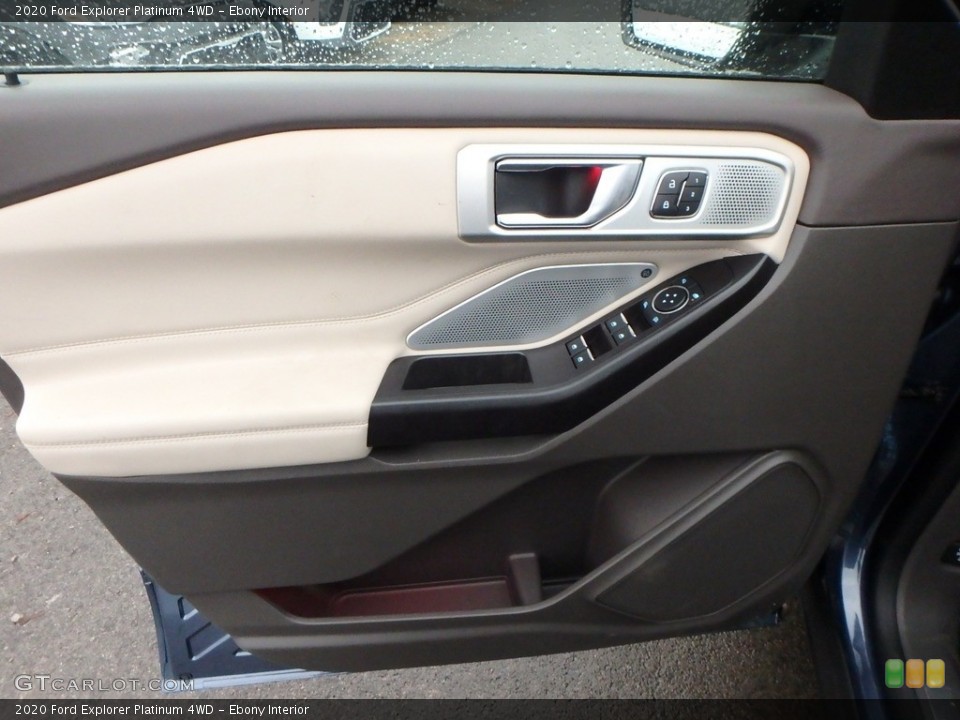 Ebony Interior Door Panel for the 2020 Ford Explorer Platinum 4WD #136187461