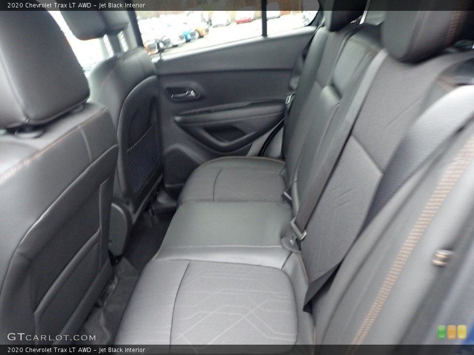 Jet Black Interior Rear Seat for the 2020 Chevrolet Trax LT AWD #136190023