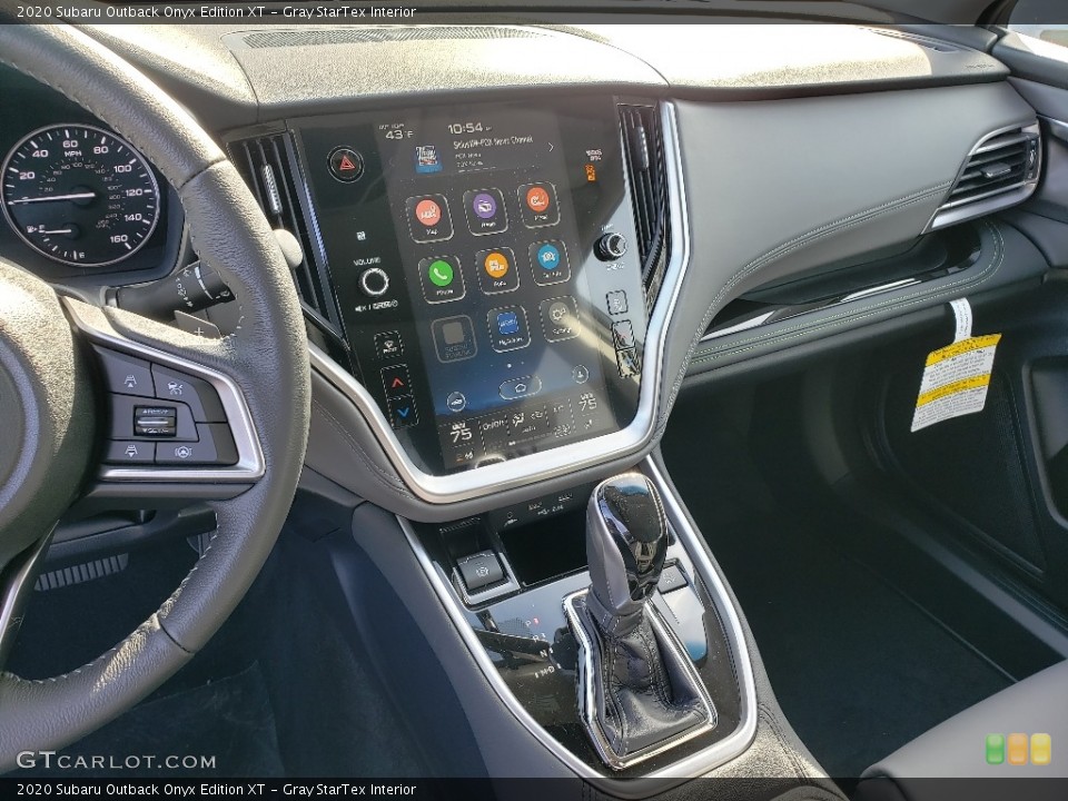 Gray StarTex Interior Controls for the 2020 Subaru Outback Onyx Edition XT #136192122