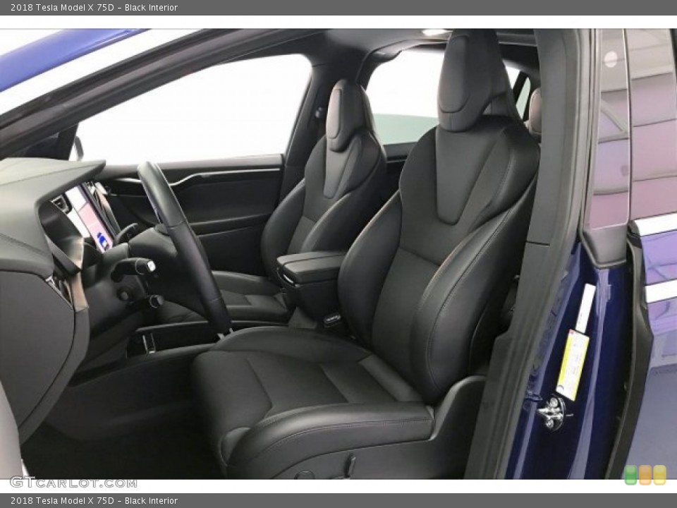 Black Interior Photo for the 2018 Tesla Model X 75D #136193739