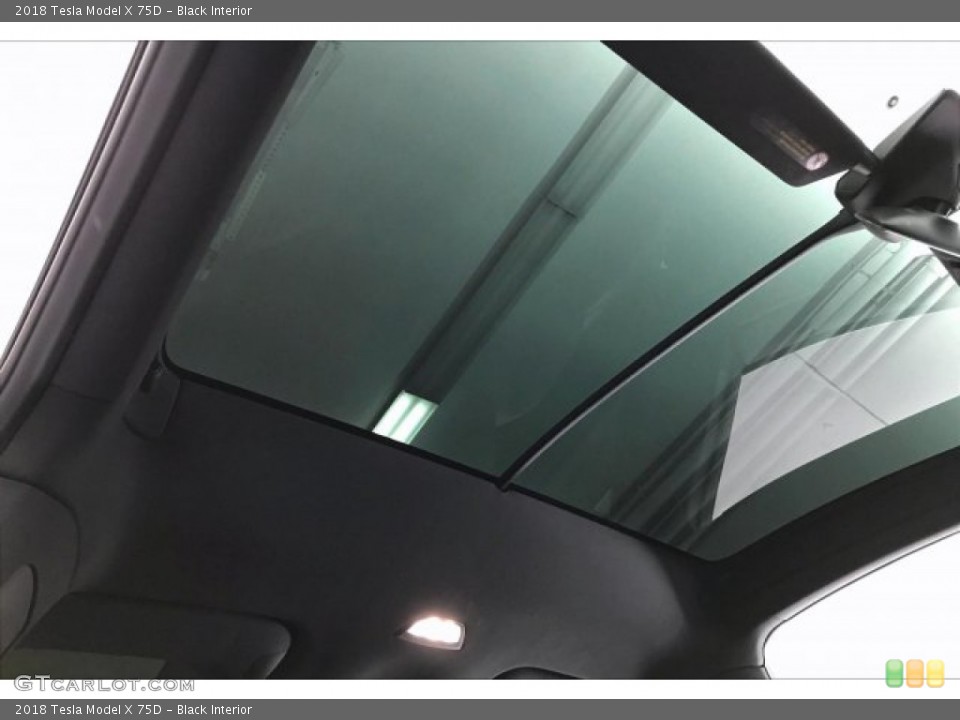 Black Interior Sunroof for the 2018 Tesla Model X 75D #136194030