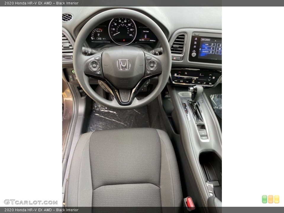 Black Interior Steering Wheel for the 2020 Honda HR-V EX AWD #136194900