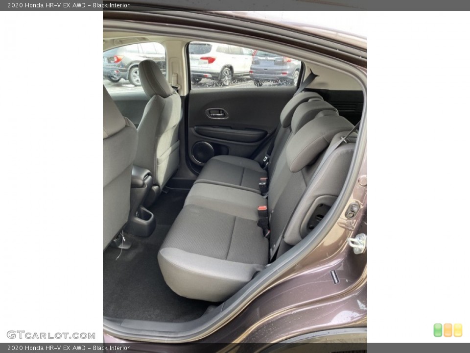 Black Interior Rear Seat for the 2020 Honda HR-V EX AWD #136194999