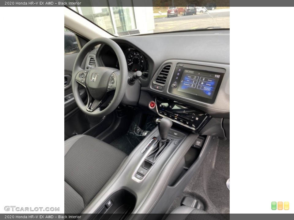 Black Interior Dashboard for the 2020 Honda HR-V EX AWD #136195146