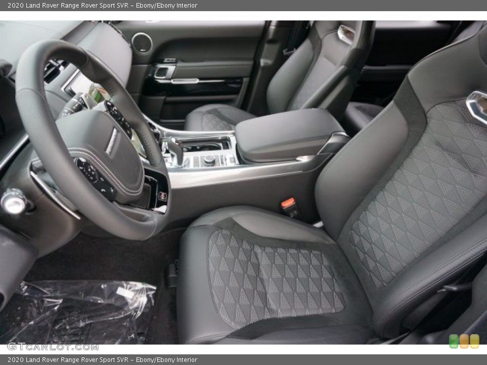Ebony/Ebony Interior Front Seat for the 2020 Land Rover Range Rover Sport SVR #136195512