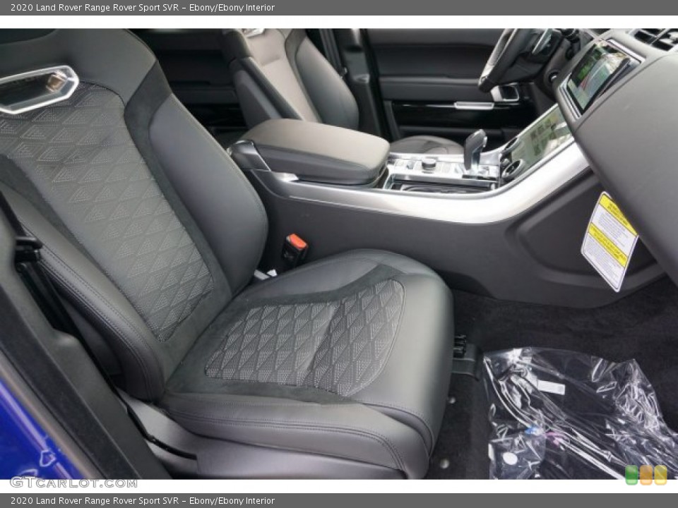 Ebony/Ebony Interior Front Seat for the 2020 Land Rover Range Rover Sport SVR #136195530