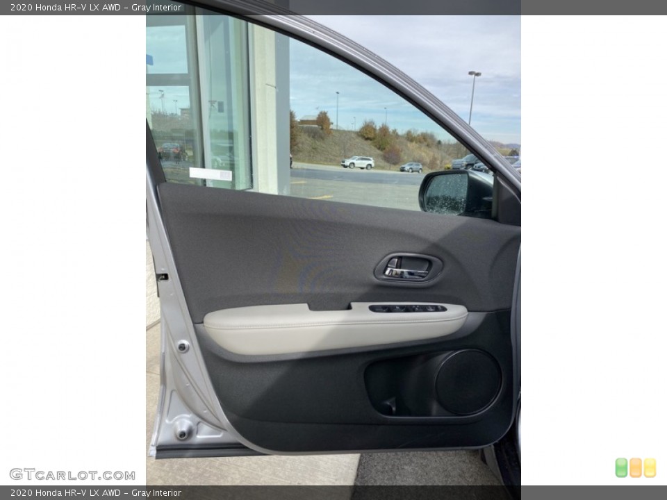 Gray Interior Door Panel for the 2020 Honda HR-V LX AWD #136195533