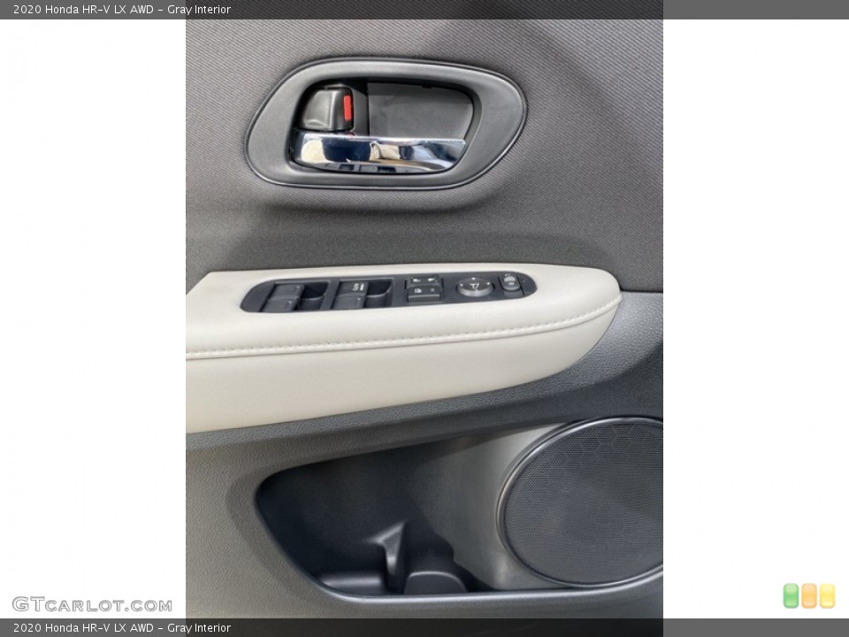 Gray Interior Controls for the 2020 Honda HR-V LX AWD #136195548