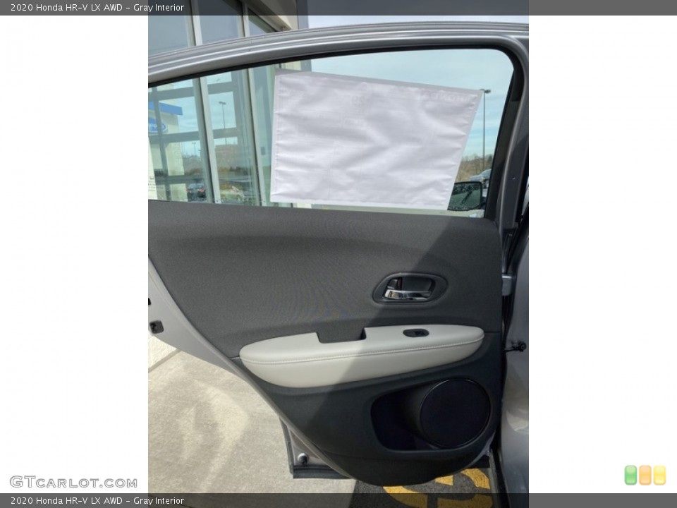 Gray Interior Door Panel for the 2020 Honda HR-V LX AWD #136195638