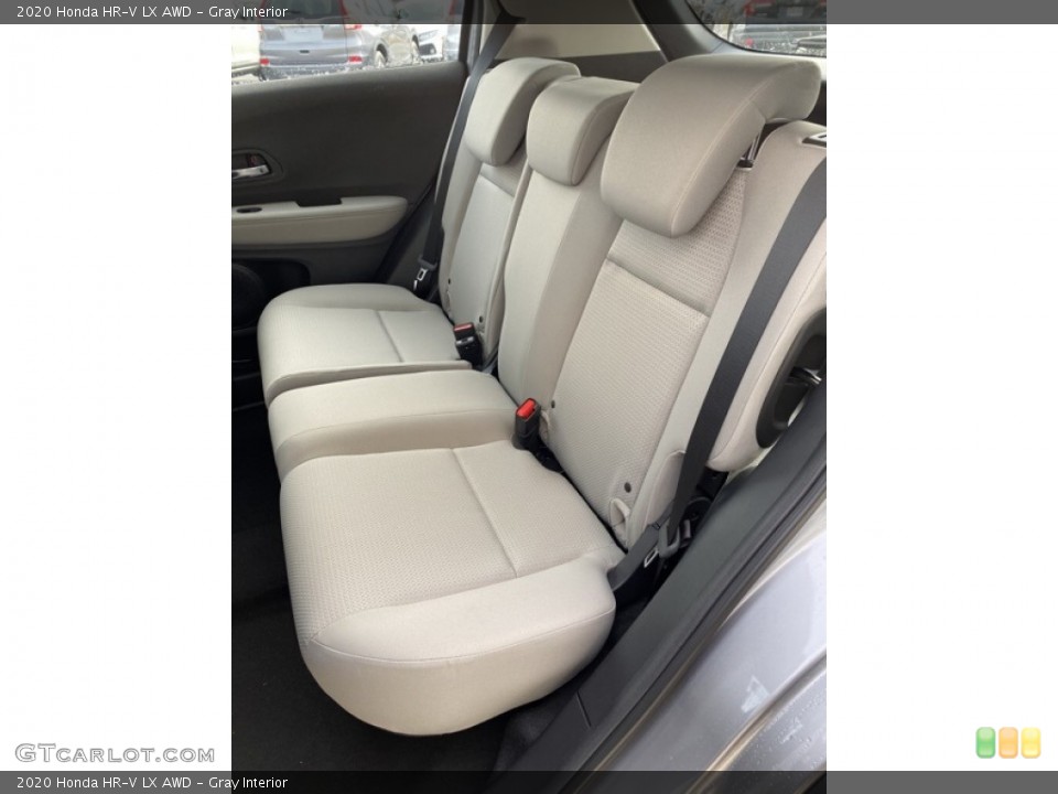 Gray Interior Rear Seat for the 2020 Honda HR-V LX AWD #136195674