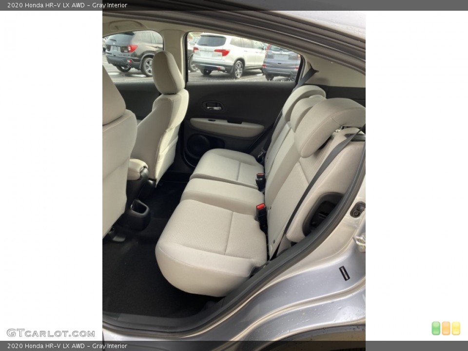 Gray Interior Rear Seat for the 2020 Honda HR-V LX AWD #136195692