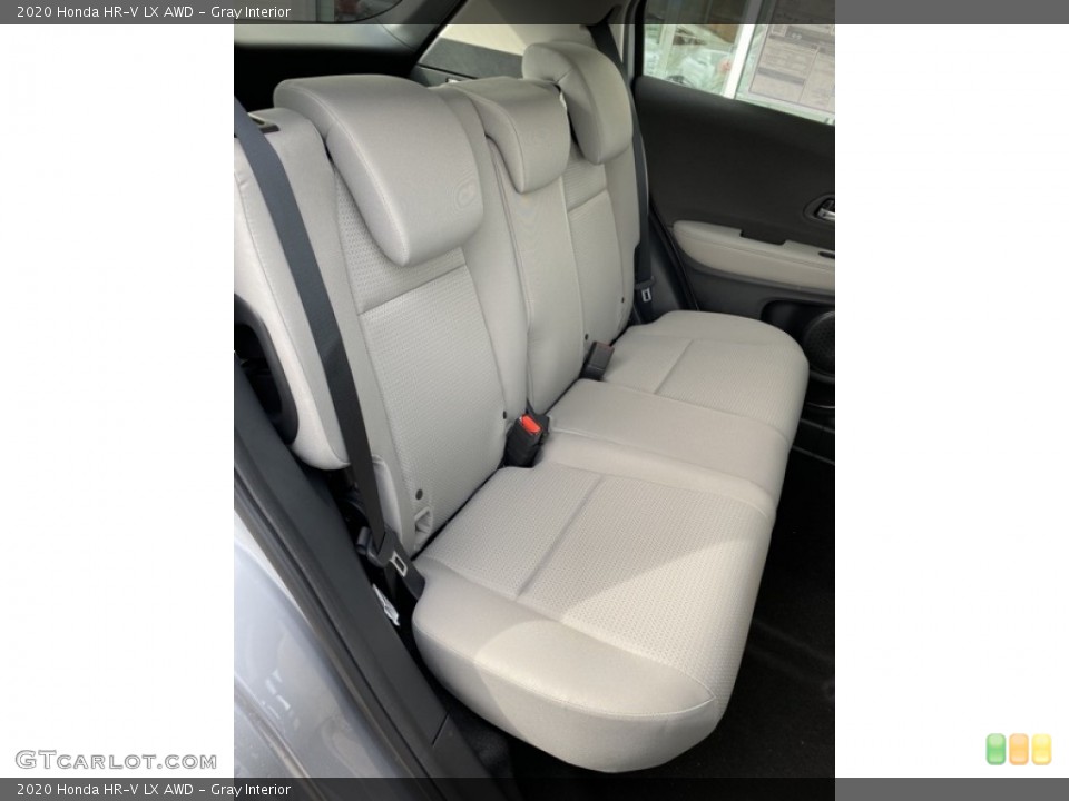 Gray Interior Rear Seat for the 2020 Honda HR-V LX AWD #136195779