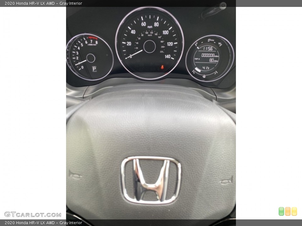 Gray Interior Gauges for the 2020 Honda HR-V LX AWD #136195878