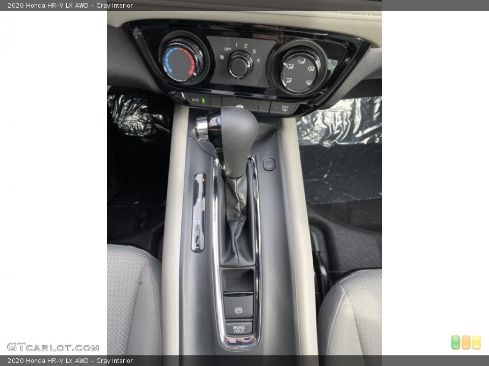 Gray Interior Transmission for the 2020 Honda HR-V LX AWD #136195923