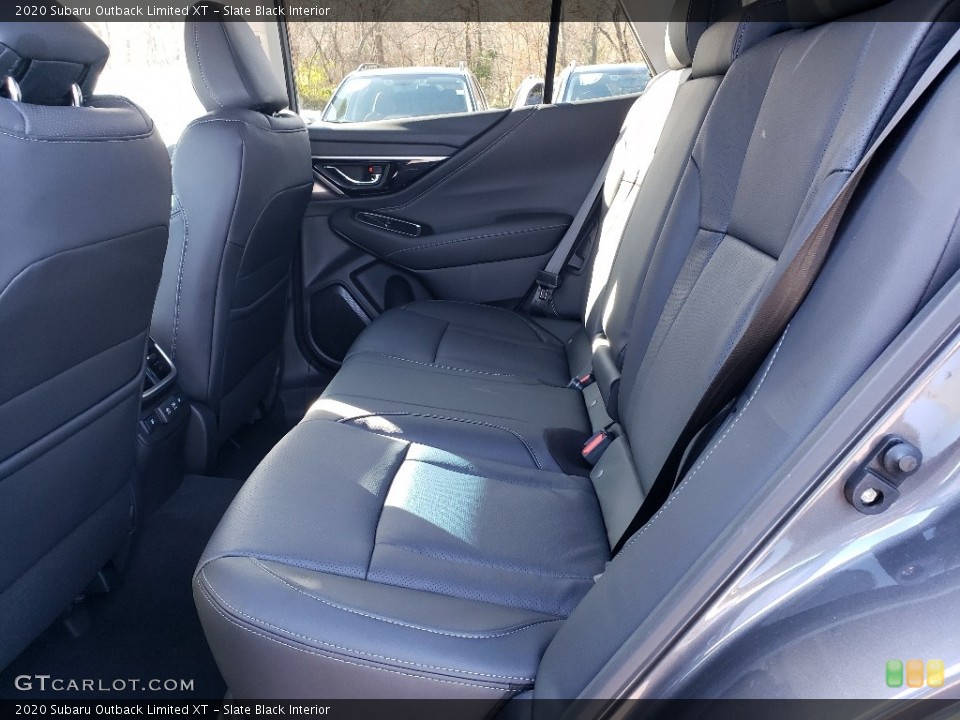 Slate Black Interior Rear Seat for the 2020 Subaru Outback Limited XT #136197908