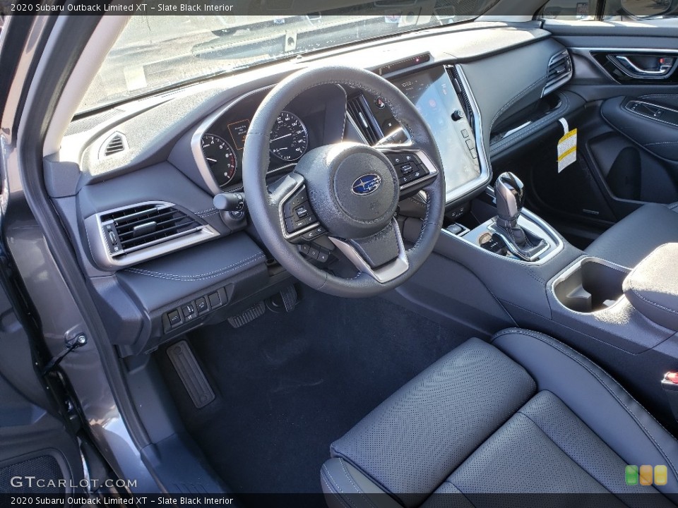 Slate Black Interior Photo for the 2020 Subaru Outback Limited XT #136197935