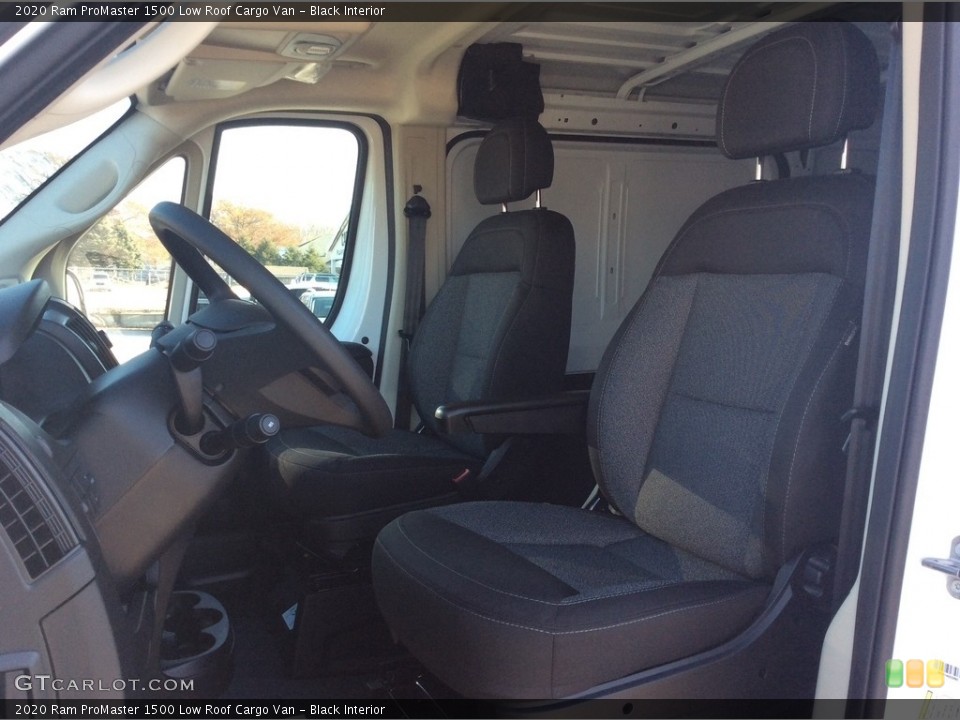 Black Interior Photo for the 2020 Ram ProMaster 1500 Low Roof Cargo Van #136200946