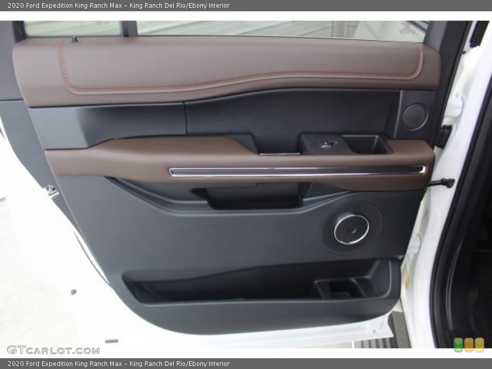 King Ranch Del Rio/Ebony Interior Door Panel for the 2020 Ford Expedition King Ranch Max #136200970