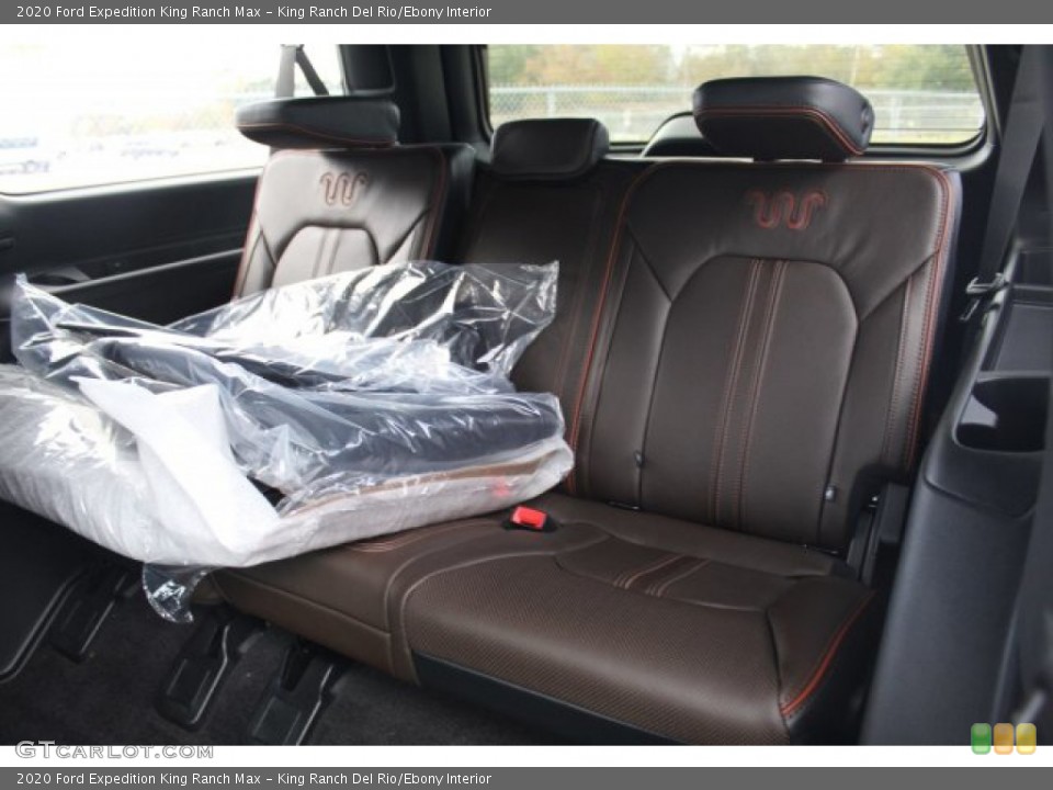 King Ranch Del Rio/Ebony Interior Rear Seat for the 2020 Ford Expedition King Ranch Max #136201006