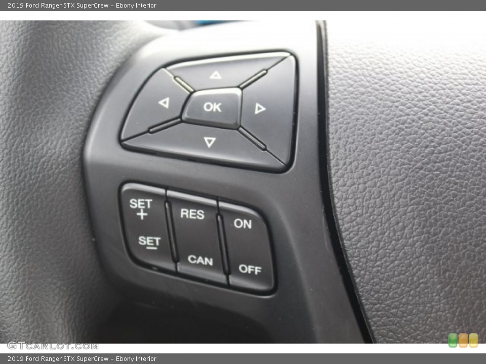 Ebony Interior Steering Wheel for the 2019 Ford Ranger STX SuperCrew #136202605