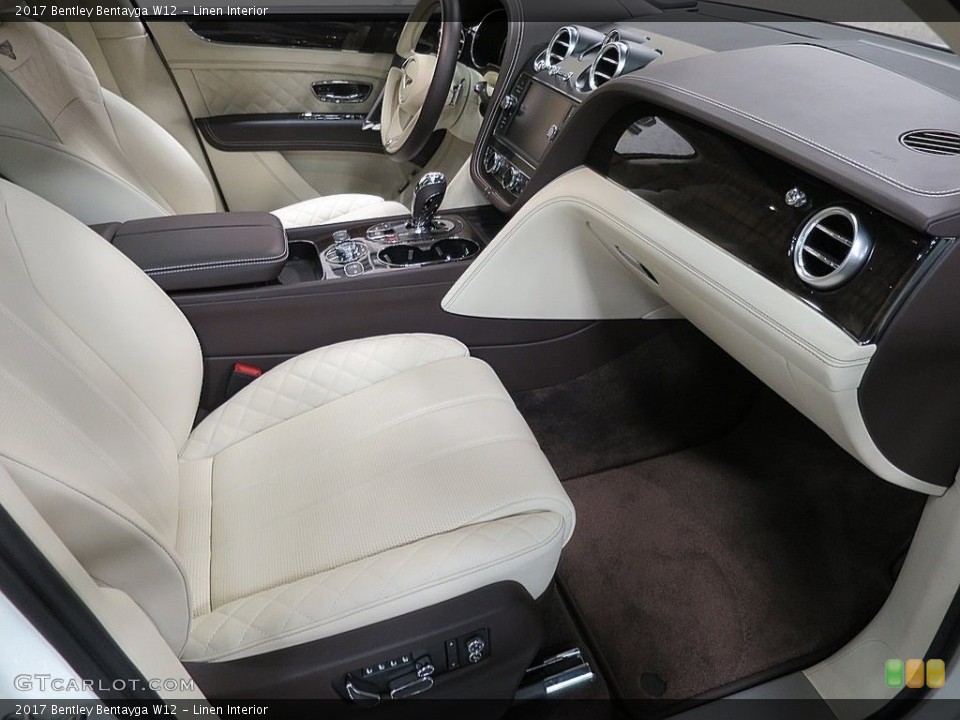 Linen Interior Front Seat for the 2017 Bentley Bentayga W12 #136206139
