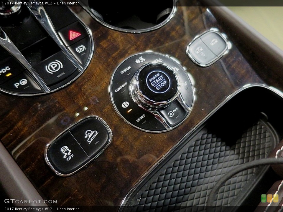 Linen Interior Controls for the 2017 Bentley Bentayga W12 #136206349
