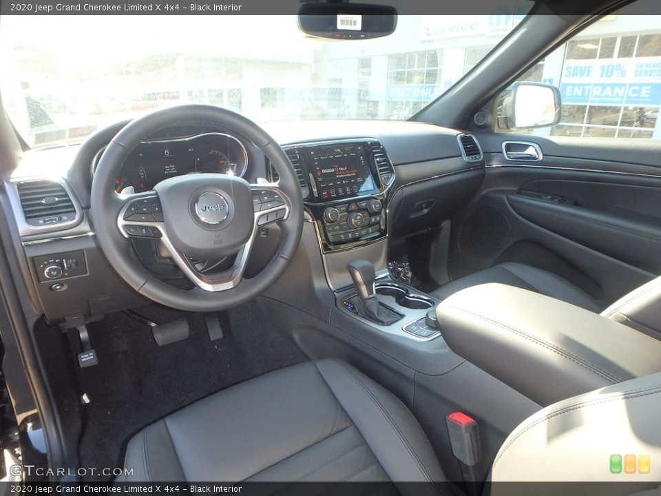 Black Interior Photo for the 2020 Jeep Grand Cherokee Limited X 4x4 #136209802