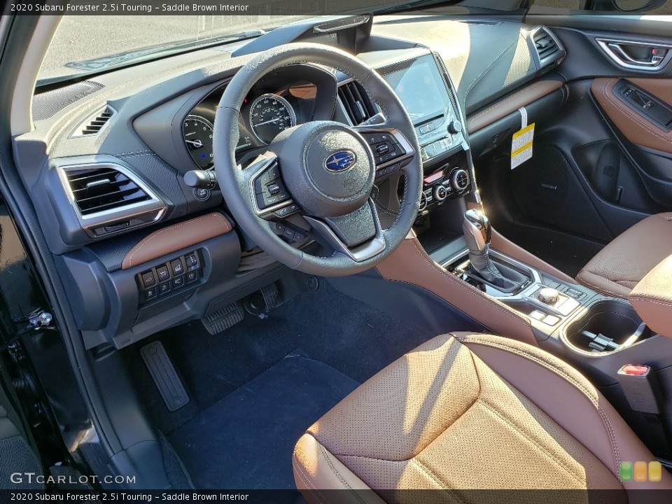 Saddle Brown Interior Front Seat for the 2020 Subaru Forester 2.5i Touring #136210693