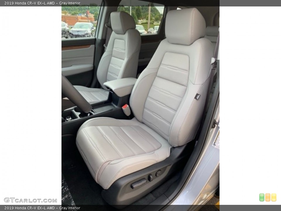 Gray Interior Front Seat for the 2019 Honda CR-V EX-L AWD #136211644