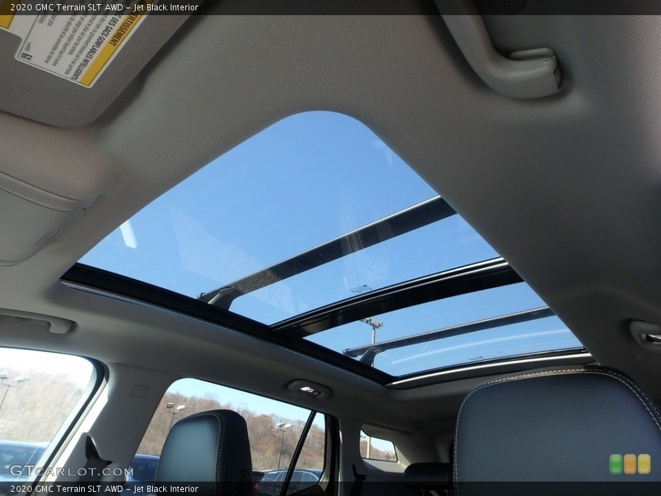 Jet Black Interior Sunroof for the 2020 GMC Terrain SLT AWD #136211830