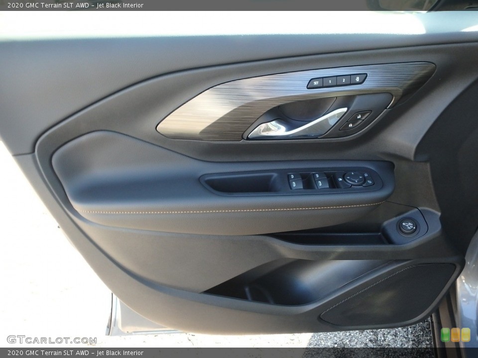 Jet Black Interior Door Panel for the 2020 GMC Terrain SLT AWD #136211941